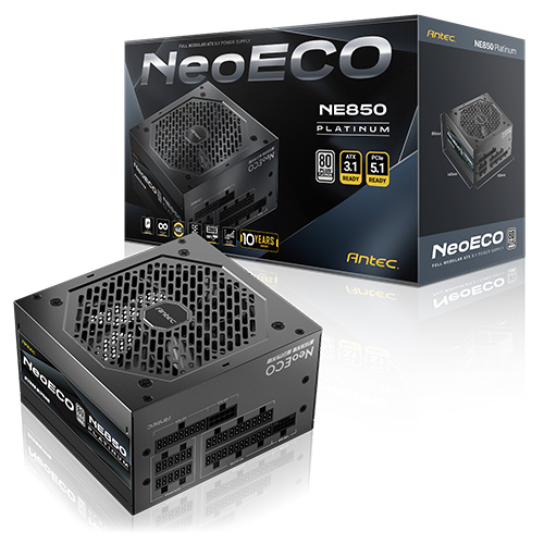 Antec NeoECO 850W 80PLUS플래티넘 풀모듈러 ATX 3.1_이미지