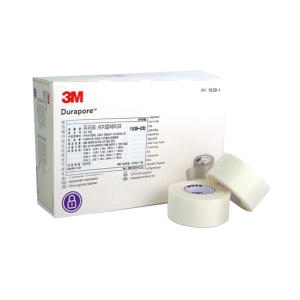 3M 듀러포 서지칼테이프 2.5cmX9.1m 12개입 1538-1 면실크 반창고_이미지