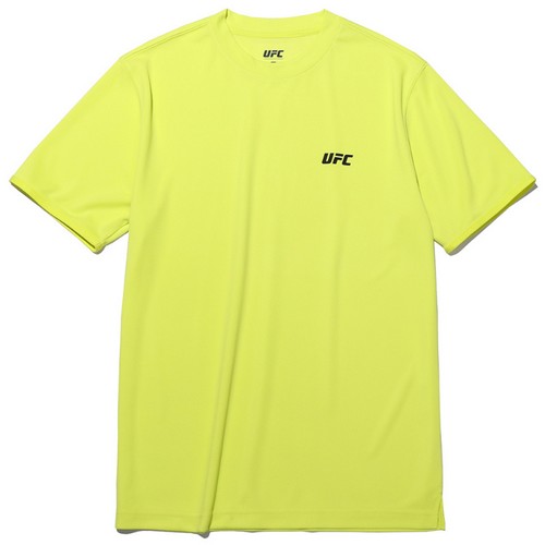 UFC UFC 버티컬 스크립트 레귤러핏 메쉬 반팔 티셔츠 U4SSU2319NY