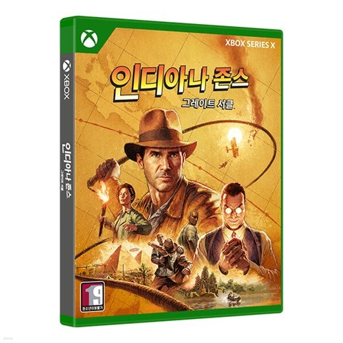  인디아나 존스: 그레이트 서클 한글판 XBOX Series, 패키지디스크