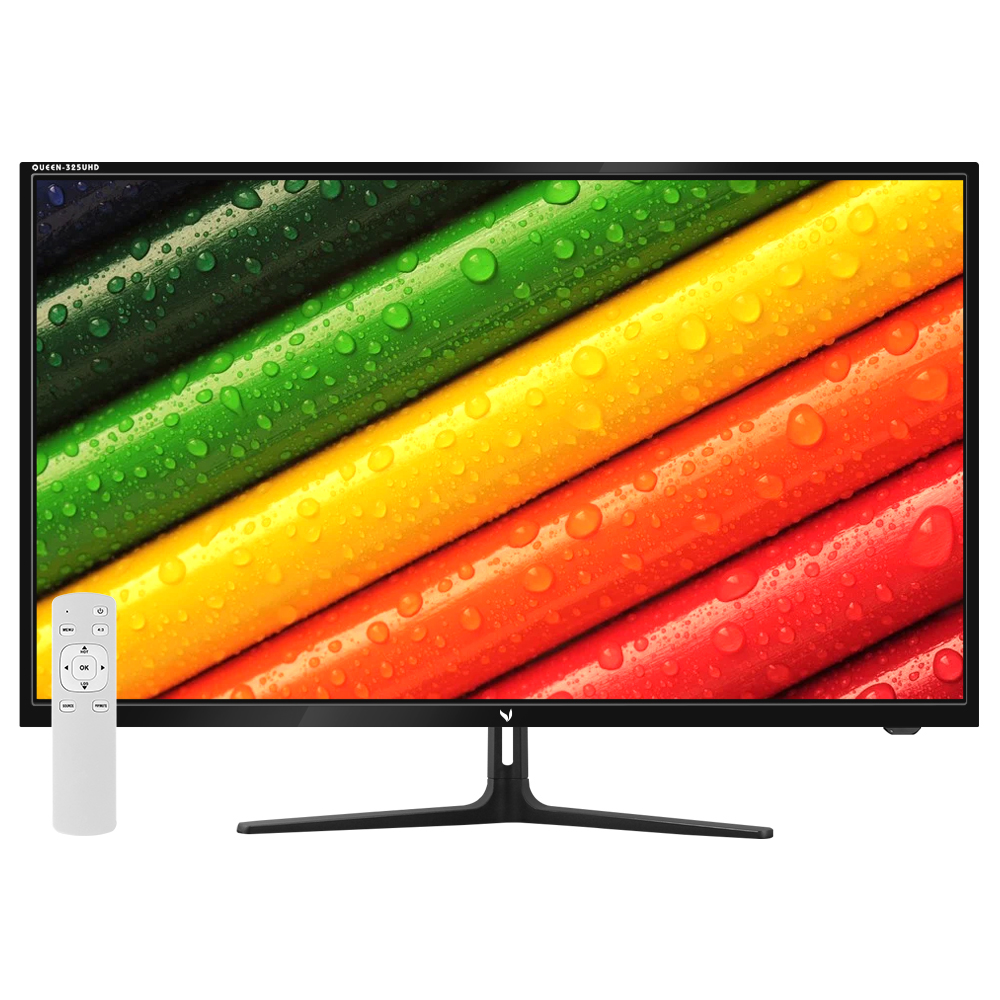 �����ڸ��� QUEEN 325 IPS 4K UHD HDR
