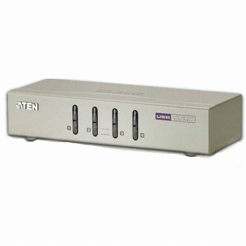 ATEN 4��Ʈ USB KVM ����ġ (CS74U)