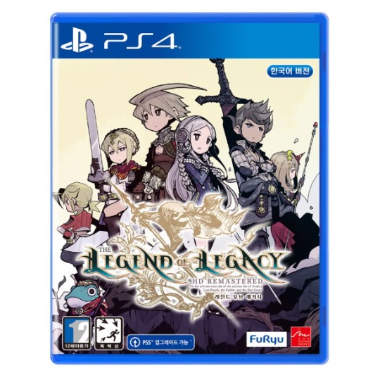 Furyu 레전드 오브 레거시 HD 리마스터드 한글판 (PS4, 패키지디스크)