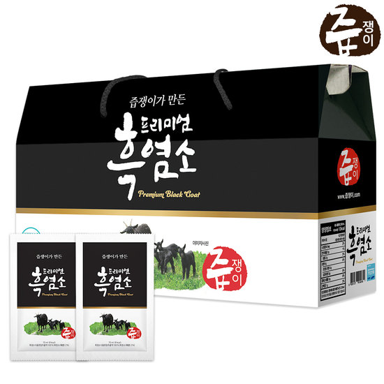 굿모닝비엔에프 즙쟁이 프리미엄 흑염소 70ml 30포 (1개)_이미지