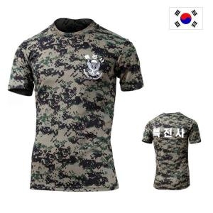 군헌터 쿨론 특전사 디지털 반팔 군대 군인 티셔츠 S11562816