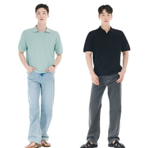 파격가 카라 반팔니트 3컬러