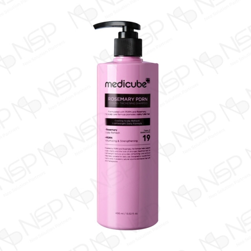 메디큐브 로즈마리 PDRN 쿨링 탈모 샴푸 400ml (1개)_이미지