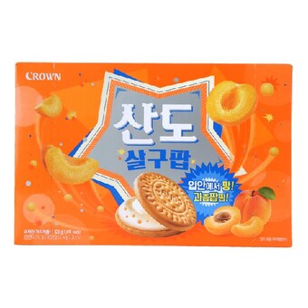 크라운제과 산도 살구팝 323g