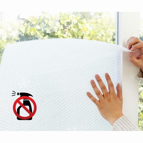 물없이 붙이는 6중 단열뽁뽁이