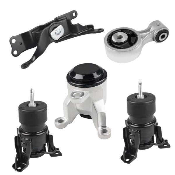 닛산 2007-2012 알티마 CVT 자동차 맥시마 3.5L A4355HY 용 모터 및 트랜스 마운트 5 개_이미지