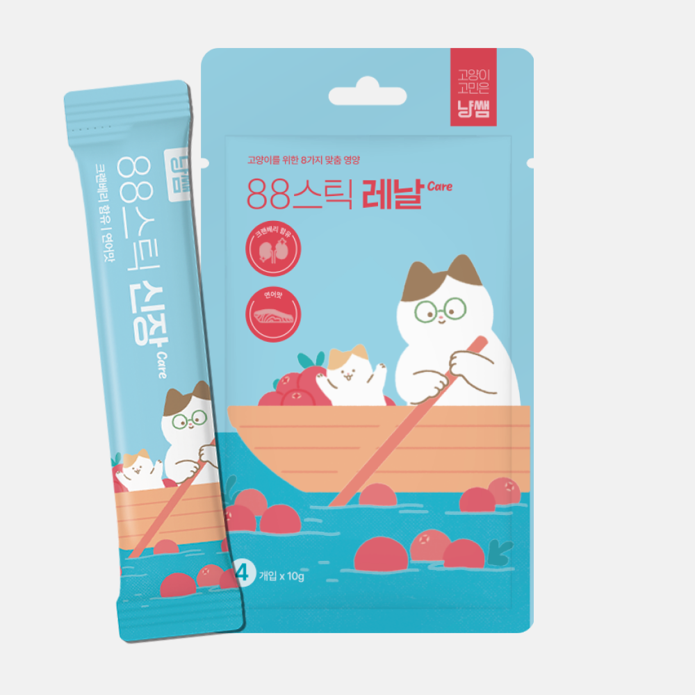 미소 냥쌤 88스틱 레날케어 40g (10g x 4p) (4개)