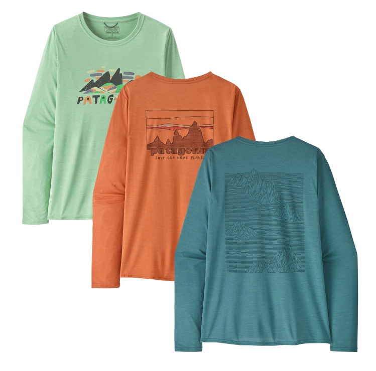 파타고니아 롱 슬리브드 캐필린 쿨 데일리 그래픽 셔츠 45205Q5이미지입니다. 누르면 해당 게시물로 새창이동합니다.