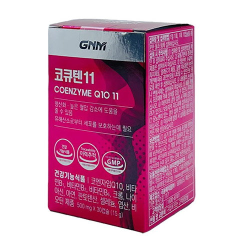 GNM자연의품격 코큐텐11 500mg 30캡슐 (11개)