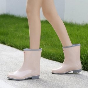 LIVITY 여성 3유광 데일리 장마 레인부츠 레인19N 남 WFICHV1