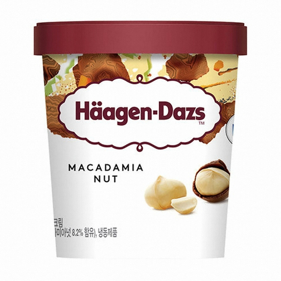 하겐다즈 마카다미아넛 파인트 473ml (1개)_이미지