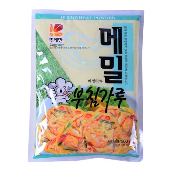 뚜레반 메밀 부침가루 500g (1개)