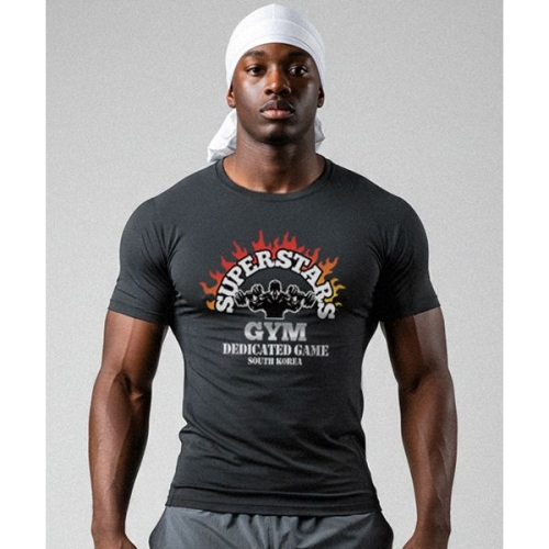 리브레너 슈퍼스타즈 머슬핏 반팔티셔츠 1913635