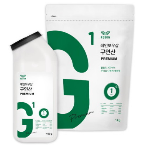 레인보우샵 구연산 프리미엄 톡톡이 리필세트 (1세트)_이미지