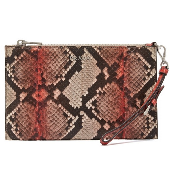 프라다 파이톤 스네이크 스킨 클러치백 1NH009 2AMX F0011_이미지