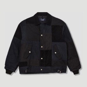 꼼데가르송 옴므 패치워크 코듀로이 칼라 버튼 프런트 재킷 HP-J021-051 1_이미지