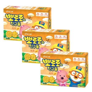 빙그레 뽀로로와 친구들 치즈맛 65g (3개)_이미지