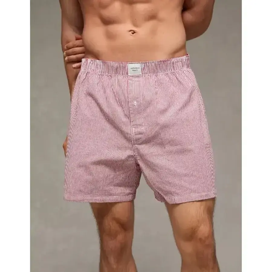  아메리칸이글 남성 트렁크 팬티 AEO Plaid Stretch 박서 Short American Eagle 007855 속