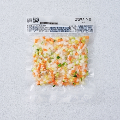 롯데신선품질혁신센터 볶음밥용 간편 채소 100g