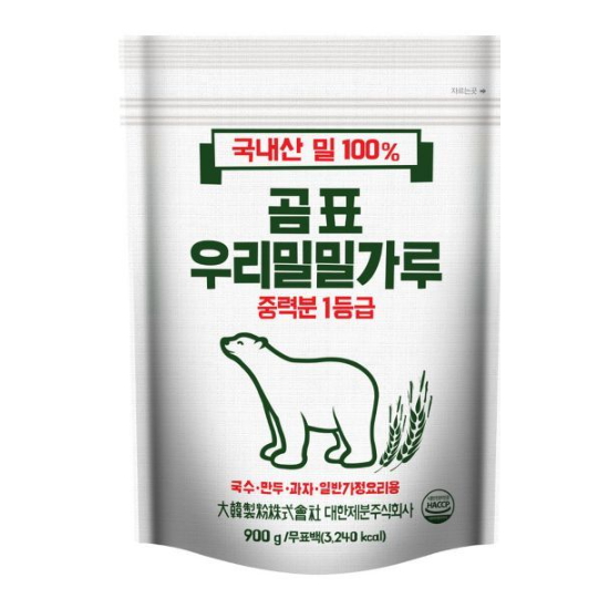 우리밀 밀가루 레트로 900g