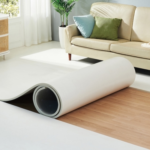 층간소음 매트 PVC 롤매트 거실 바닥 복도 현관 베란다 시공 300x110x2.2cm