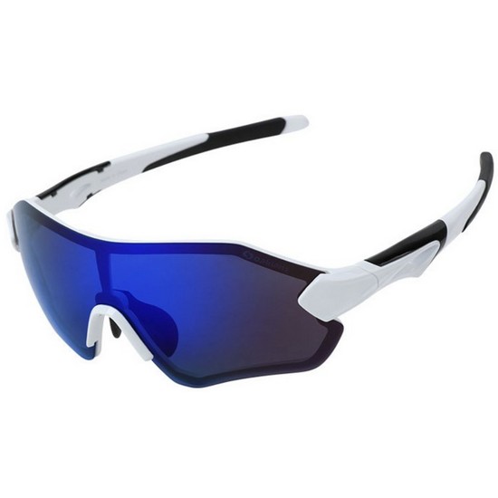 오클랜즈 QX30 (화이트프레임 블루밀러편광)