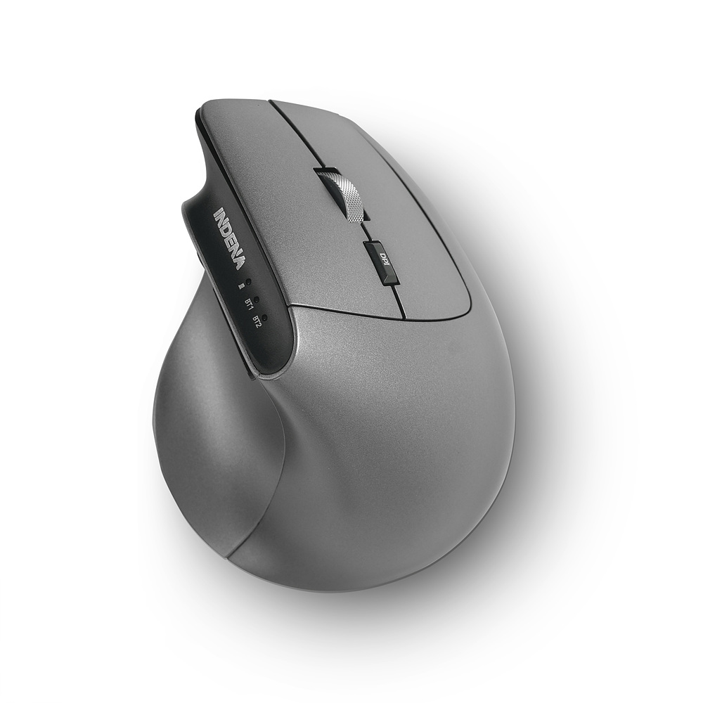 인데나 IND-M618GB 무소음 무선 블루투스 버티컬마우스_이미지