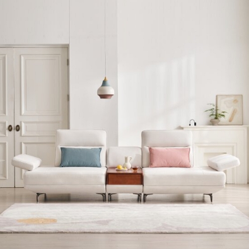 일마레하우스 유닛 스윙 갤럭시 패브릭 소파 3.5인용 (홈바형)_이미지