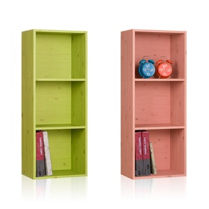 하우디가구 칼라박스 칸높은 3단 책장 400이미지입니다. 누르면 해당 게시물로 새창이동합니다.