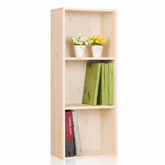 하우디가구 칼라박스 칸높은 3단 책장 400_이미지