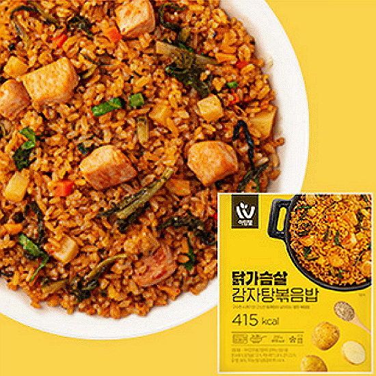 한우물 아임웰 맛있는 닭가슴살 볶음밥 5종 200g (20개)