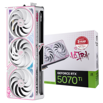 COLORFUL iGame 지포스 RTX 5070 Ti ULTRA OC SFF White D7 16GB 도우정보
