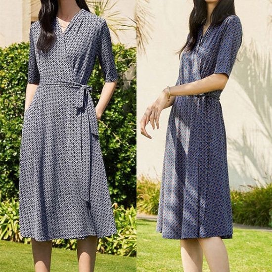 에프엔 F.N 썸머 드레이프 랩원피스 H232 1165427