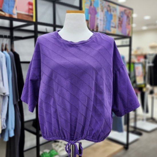 반에이크 스트링 반팔 티셔츠 VB29TSM307Z_이미지