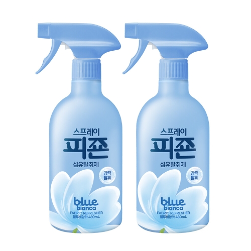피죤 섬유탈취제 블루비앙카 430ml (2개)_이미지