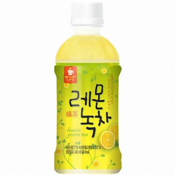 웰그린 스위트카페 레몬녹차 340ml