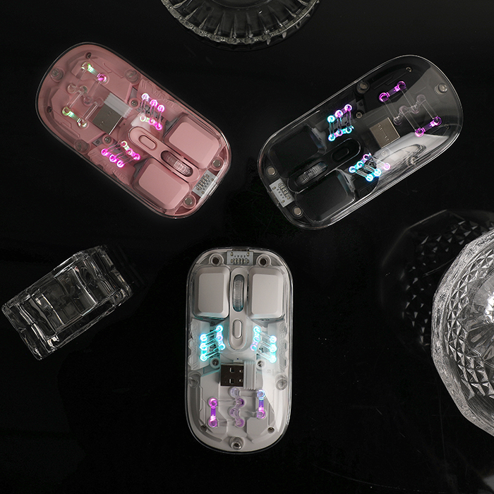 앱코 APM02 저소음 3MODE 무선 (화이트)_이미지