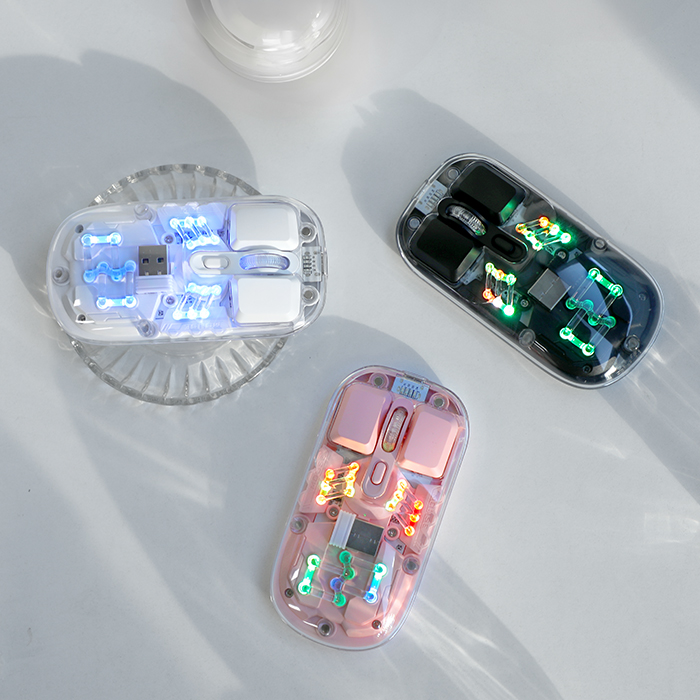 앱코 APM02 저소음 3MODE 무선 (화이트)_이미지