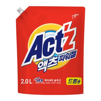 액츠 파워젤 드럼용 리필 2L
