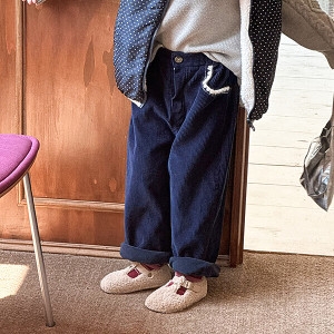 베이비맥스 코듀로이 레이스포켓 기모 팬츠 R15871