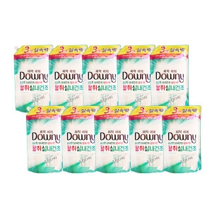 P&G 다우니 실내건조 세탁세제 리필 1.4L (10개)