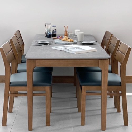 로포텐 키마 세라믹 식탁 1800 (의자6개)_이미지