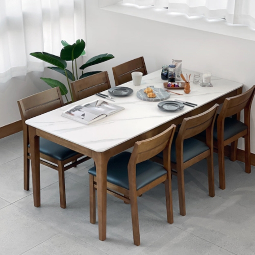 로포텐 키마 세라믹 식탁 1800 (의자6개)_이미지