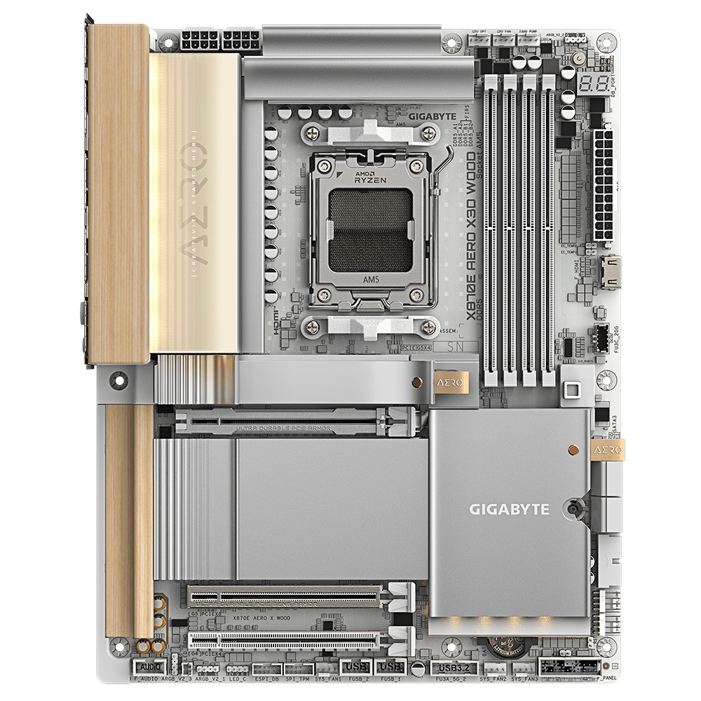 GIGABYTE X870E AERO X3D WOOD �Ǿ���Ʈ