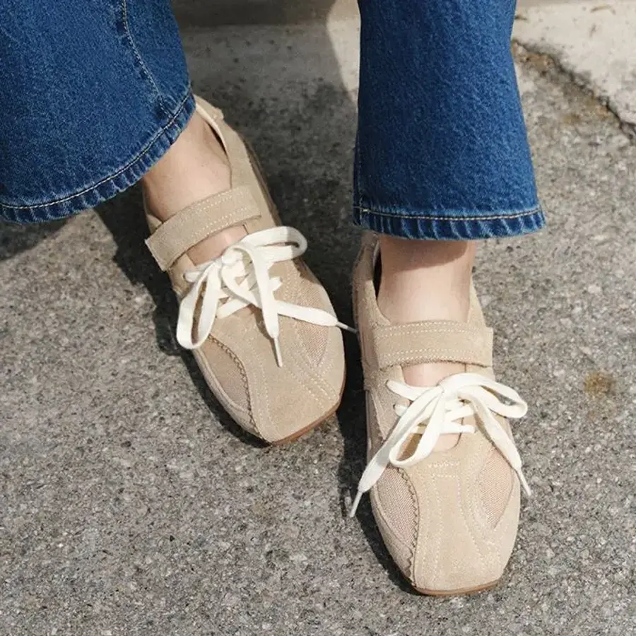 ��ȣ 29EDITION PINKING MARY JANE SNEAKERS / BEIGE