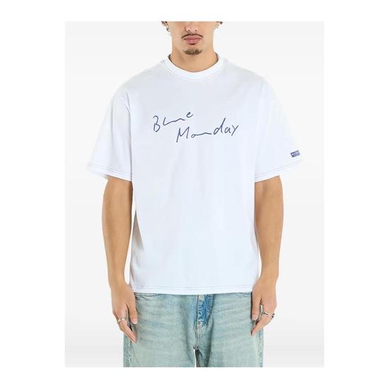어콜드월 블루 먼데이 티셔츠 ACWMTS232WHITE T_이미지